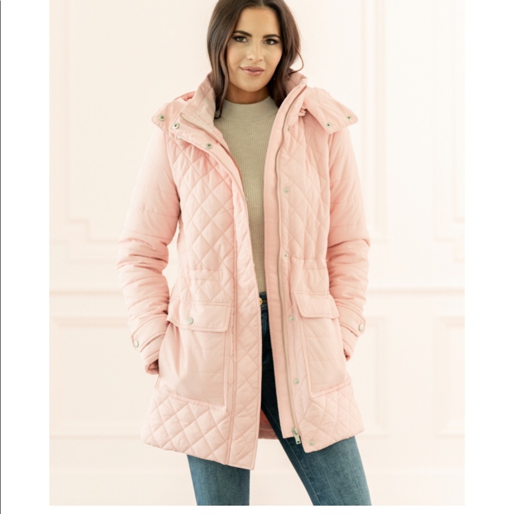 NWT Rachel Parcell quilted coat